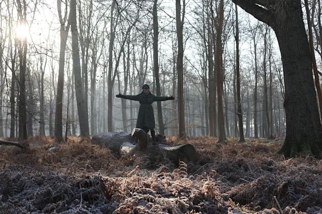 La Princesa Kate fotografiada en un bosque helado por el Día Mundial contra el Cáncer