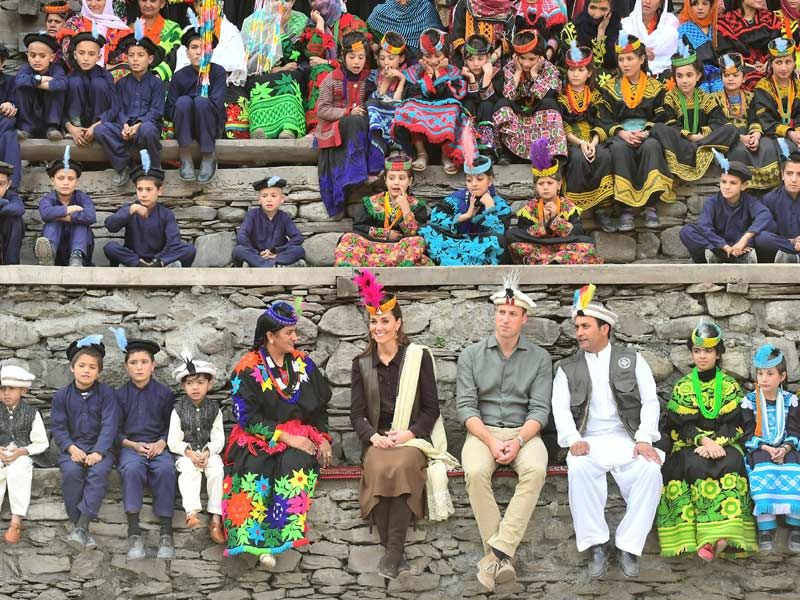 Duques de Cambridge en Pakistán