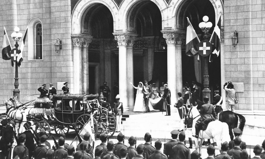 Wedding Of Princess Sofia Of Greece With Prince Of Asturias Juan Carlos