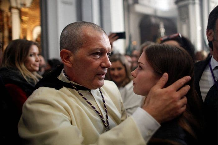 Antonio Banderas y Stella Banderas