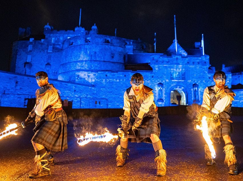 Edimburgo, Escocia, Hogmanay, Nochevieja, Navidad, castillo