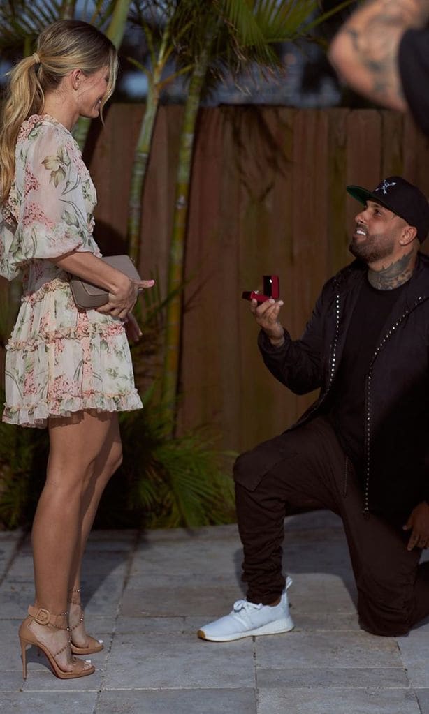 nicky jam comprometido con cydney moreau