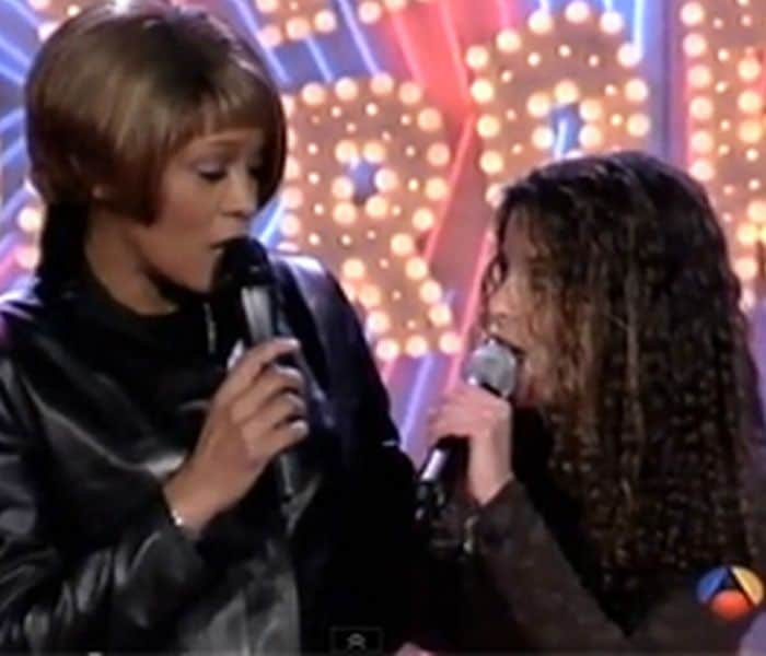 Whitney Houston y Mireia en 'Sorpresa, sorpresa'