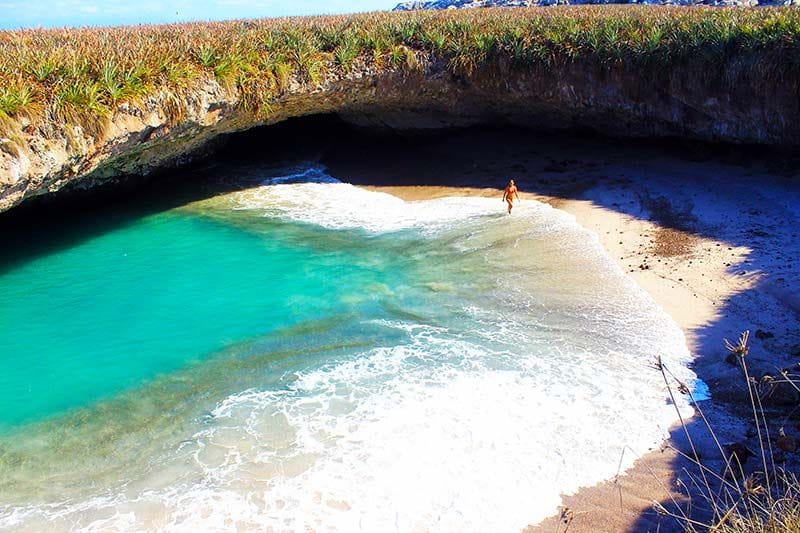 playa escondida mexico mariestas