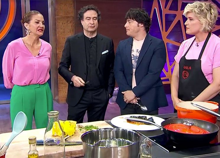 Tania Llasera en MasterChef Celebrity