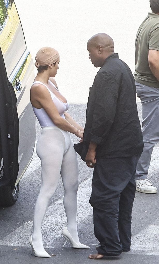 Kanye West y Bianca Censori