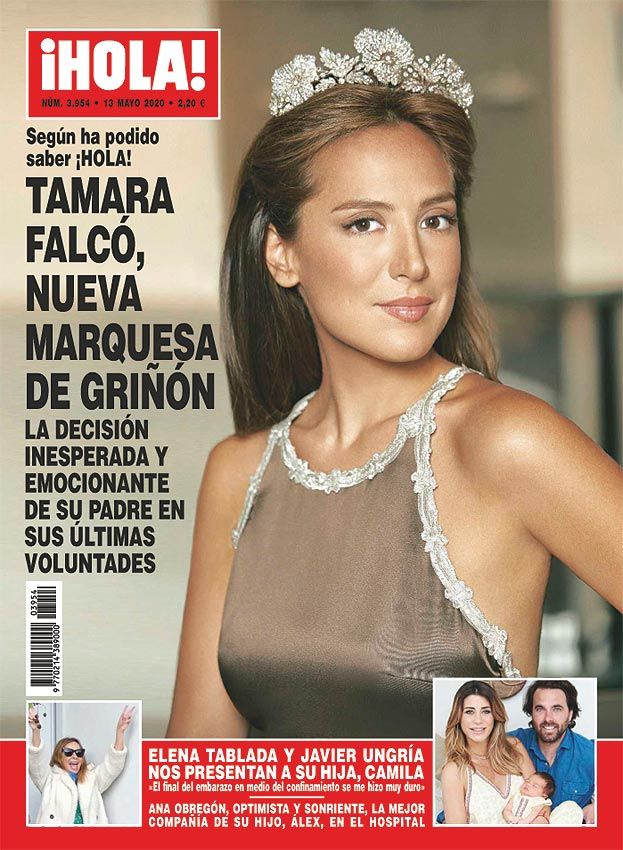 Portada de ¡HOLA!, Tamara Falcó