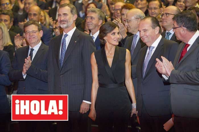 Los Reyes Felipe y Letizia