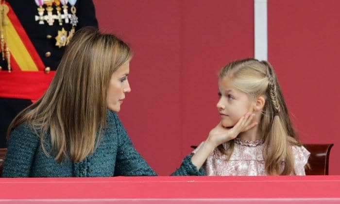 La reina Letizia y la princesa Leonor