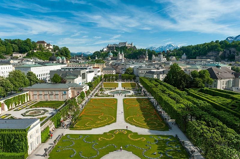 9 salzburgo palacios jardines