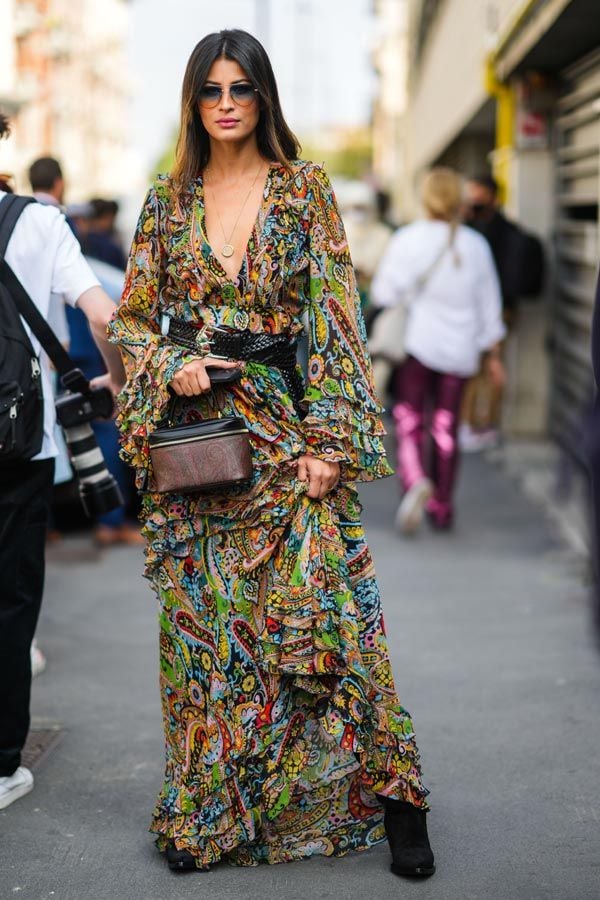 vestido bohemio