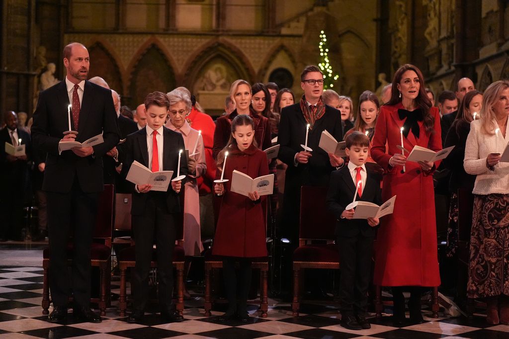 La princesa Kate encabezó el concierto de villancicos 'Together At Christmas'.