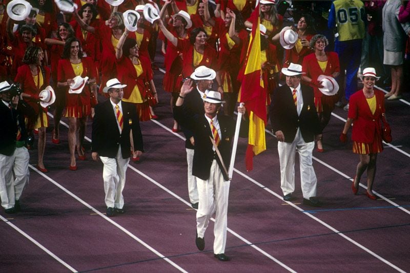 Rey Felipe en los Juegos Olímpicos de Barcelona 92