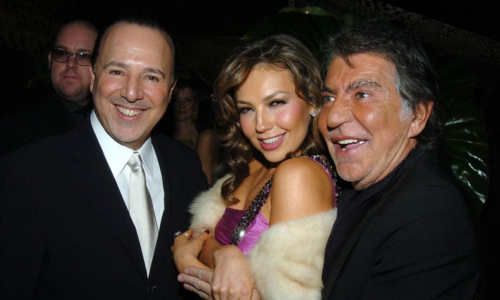 Tommy Mottola, Thalía y Roberto Cavalli