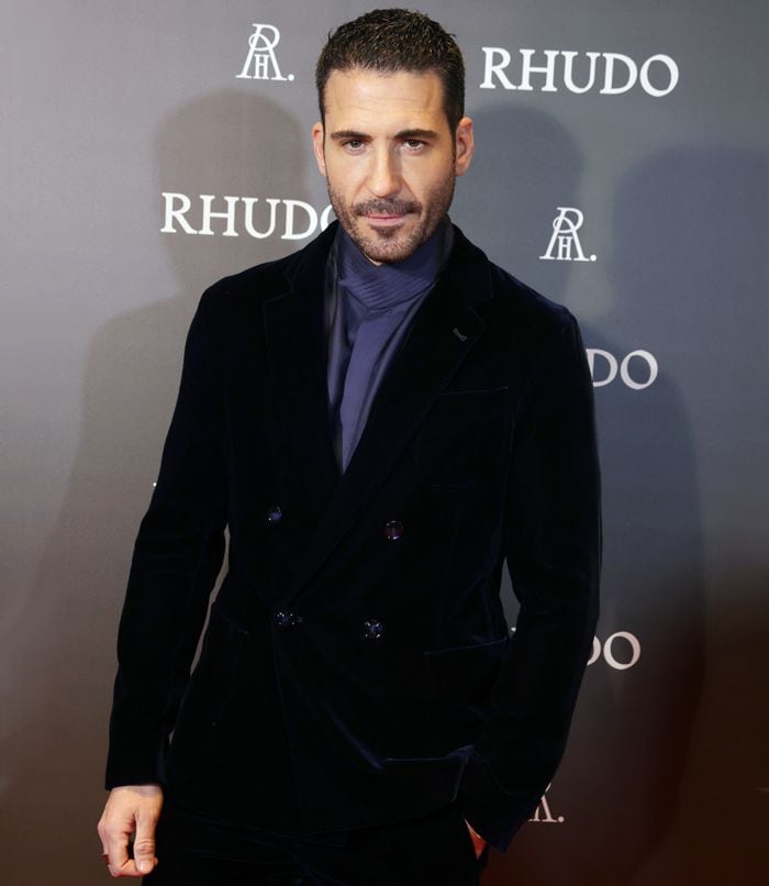 Miguel Ángel Silvestre en la inaguración de su restaurante Rhudo