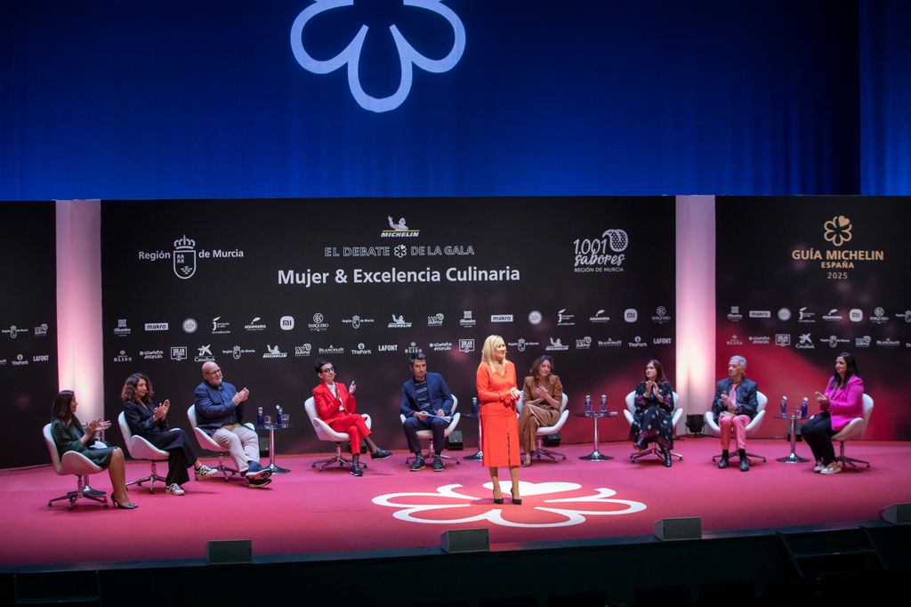 Mónica Rius, directora de Comunicación de Michelin España y Portugal, durante la presentación del debate