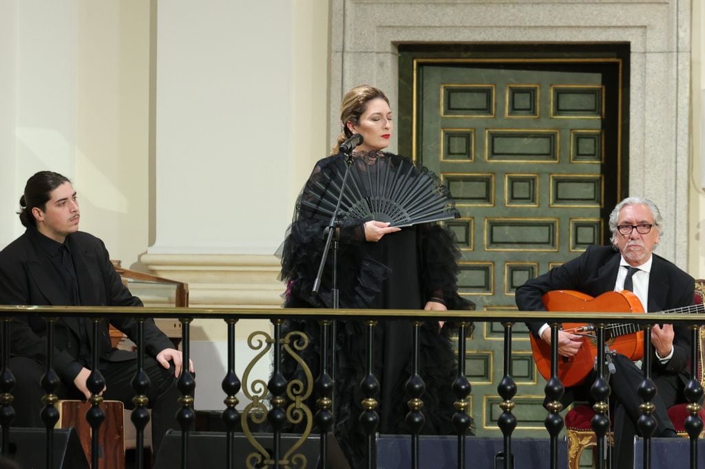 Estrella Morente en la entrega los Premios Iberoamericanos de Mecenazgo 