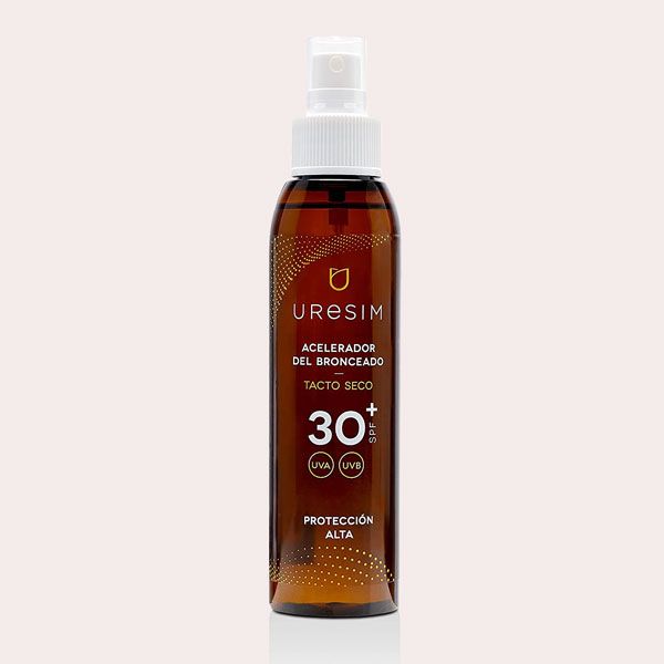 uresin acelerador bronceado