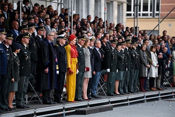 Todas las autoridades presentes en la ceremonia