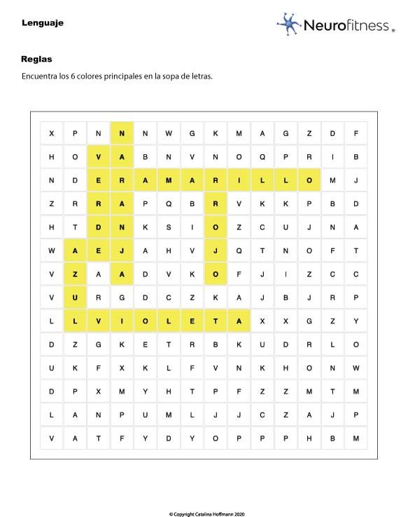 resultado sopa de letras