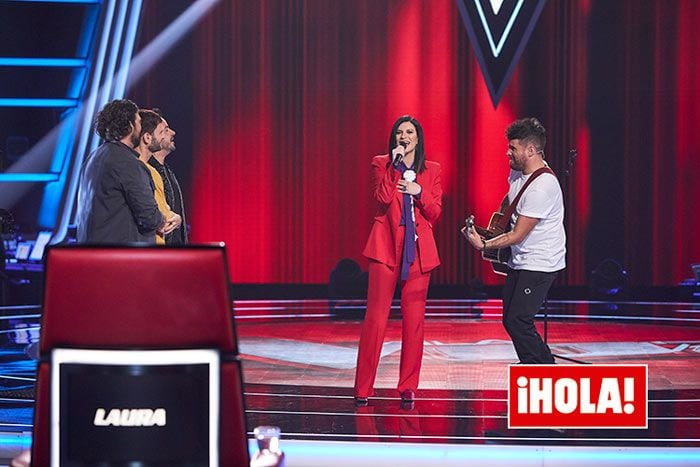 Laura Pausini en el segundo programa de 'La Voz'