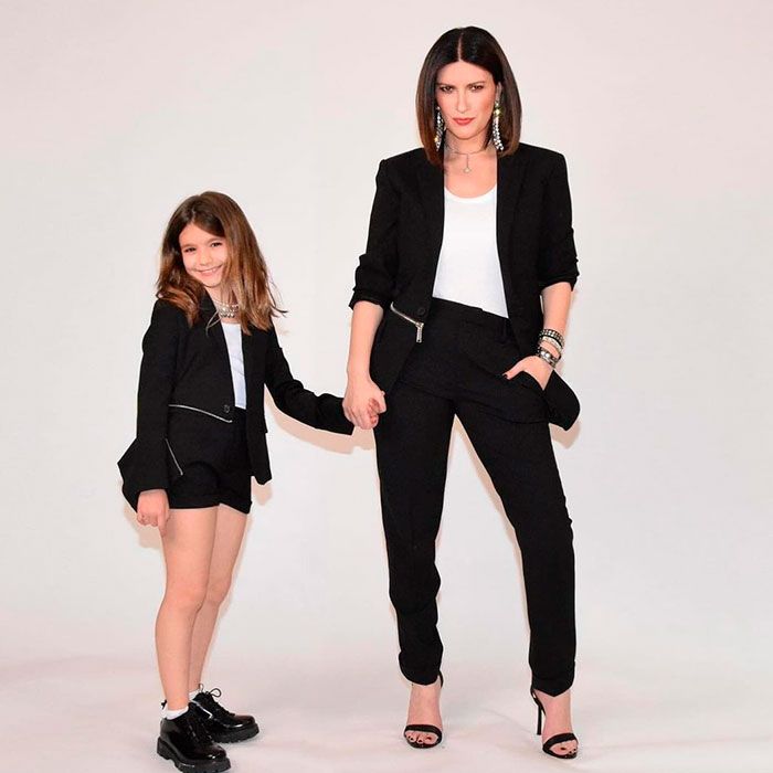 Laura Pausini y su hija Paola, una 'mini yo' de la diva italiana