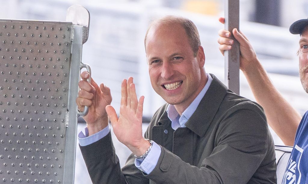 prince william kicked off his visit to new york with the billion oyster project to learn more about their work to revitalize new york s waterways 