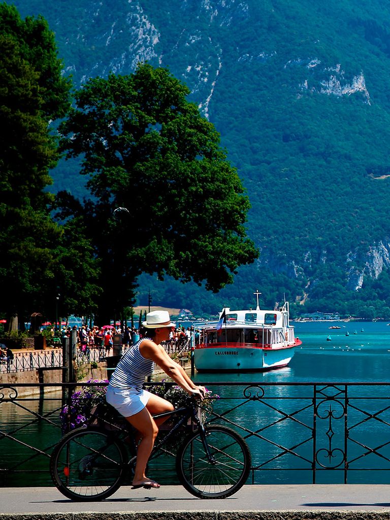 Rutas en bici por Annecy