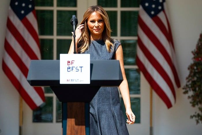 melania trump be best denim a