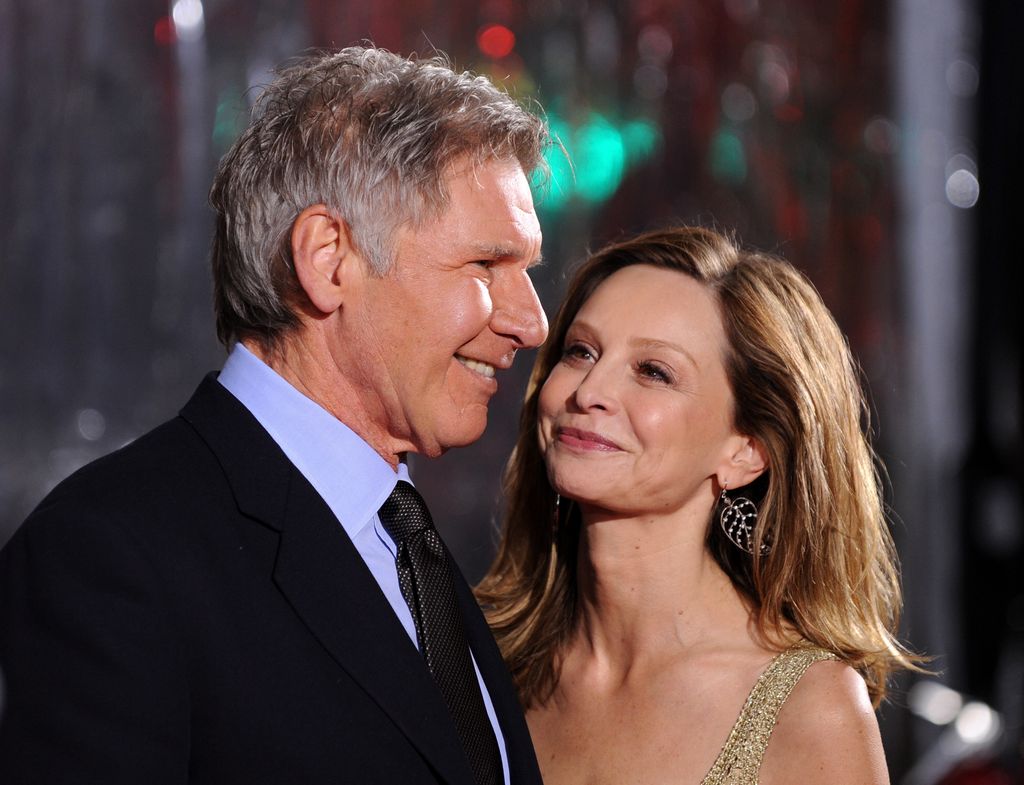 Harrison Ford and his wife Calista Flockhart married in 2010