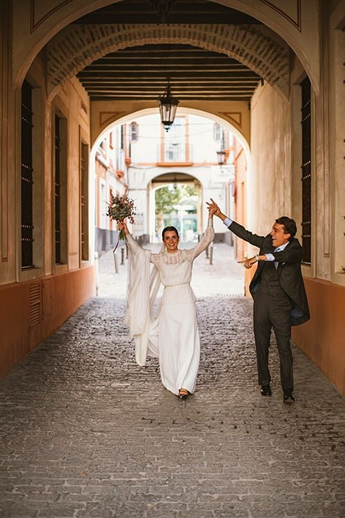 vestido novia Teresa Baena