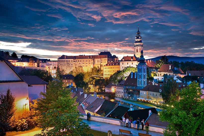 Cesky Krumlov republica checa