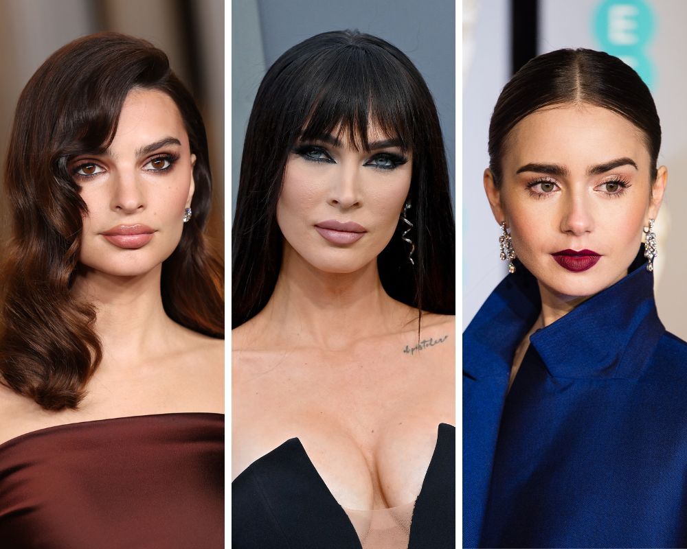 Emily Ratajkowski, Megan Fox y Lily Collins