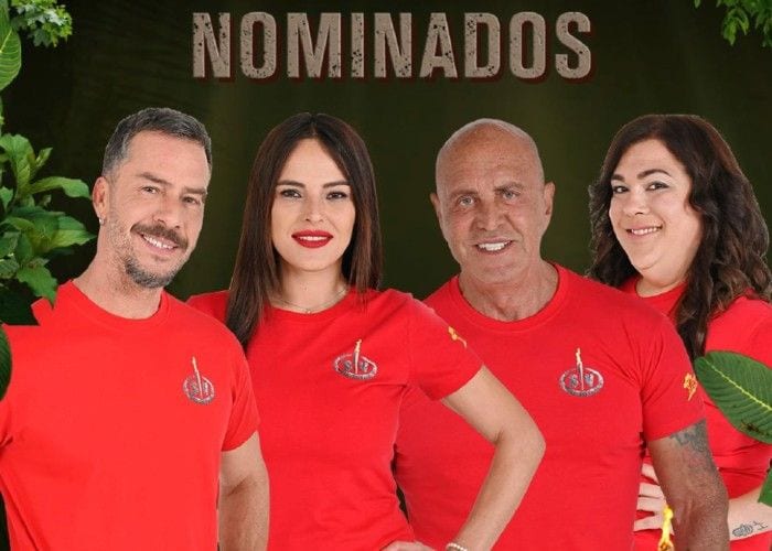 Nacho, Marta, Kiko y Desy, nominados