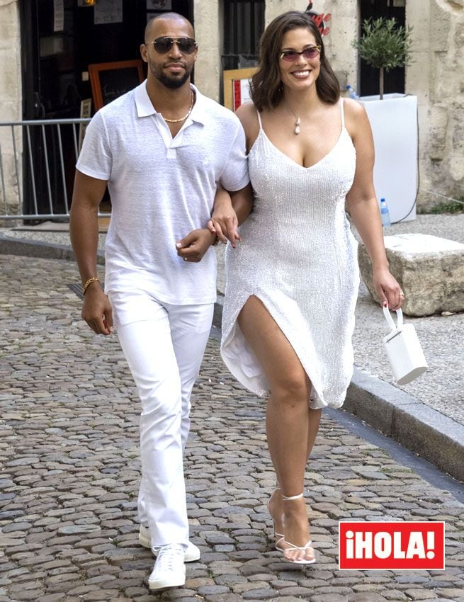 Ashley Graham y Justin Ervin