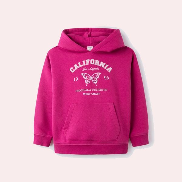 sudadera rosa nina