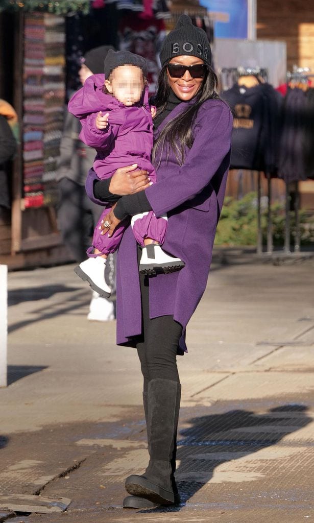 Naomi Campbell y su hija