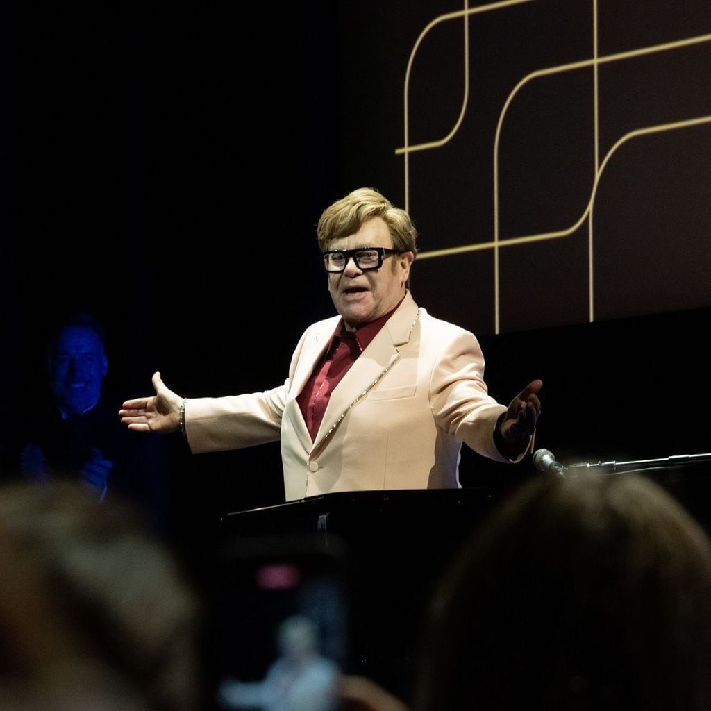 Elton John en el 'New York Film Festival'