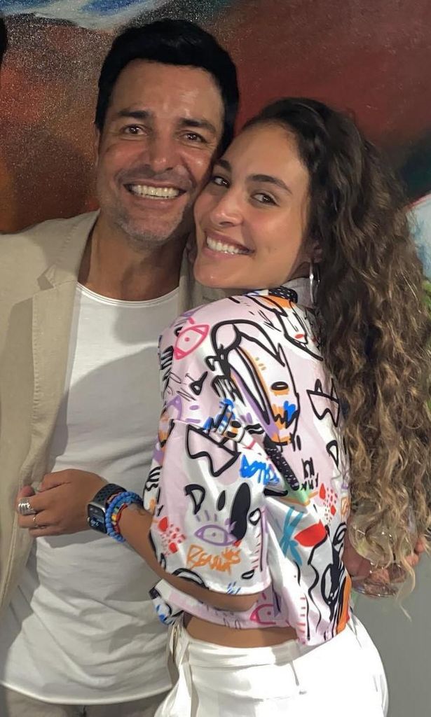 Chayanne y su hija Isadora Figueroa