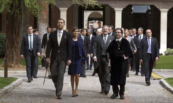 Esta ha sido la cuarta ceremonia de entrega del máximo galardón de las letras hispánicas presidida por Don Felipe y Doña Letizia
