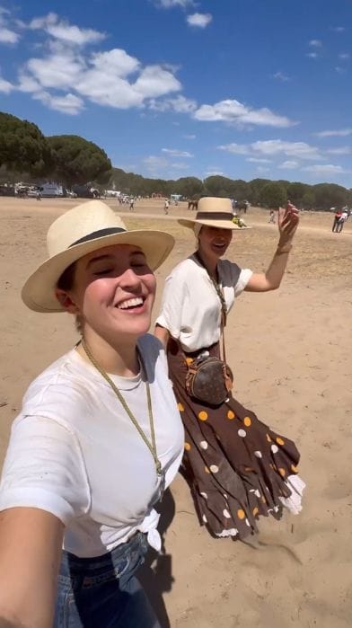 Vicky Martín Berrocal y su hija Alba Díaz