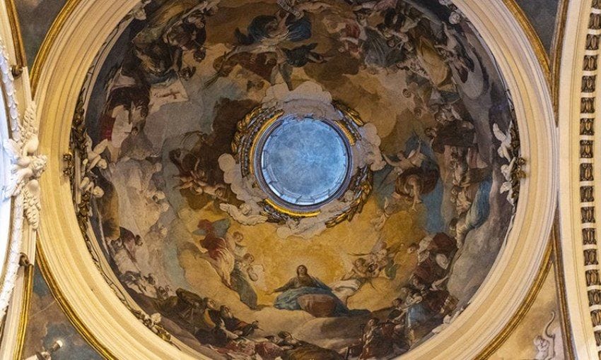 Cúpula Regina Martyrum.