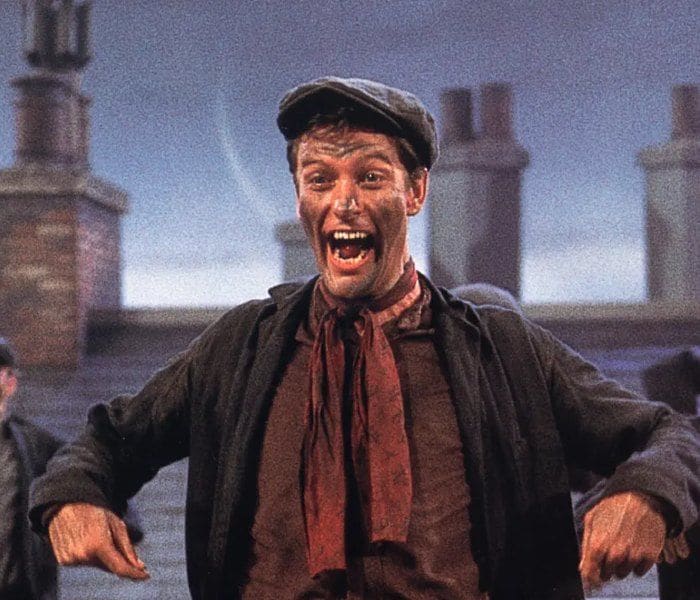 Dick Van Dyke en 'Mary Poppins'