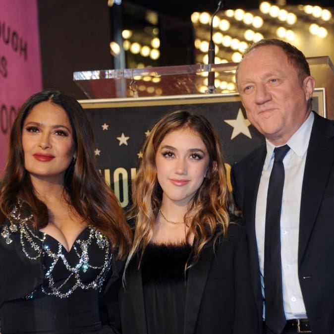 Salma Hayek François-Henri Pinault y su hija Valentina Paloma