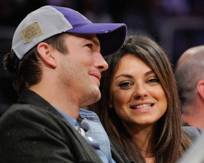 Ashton Kutcher y Mila Kunis