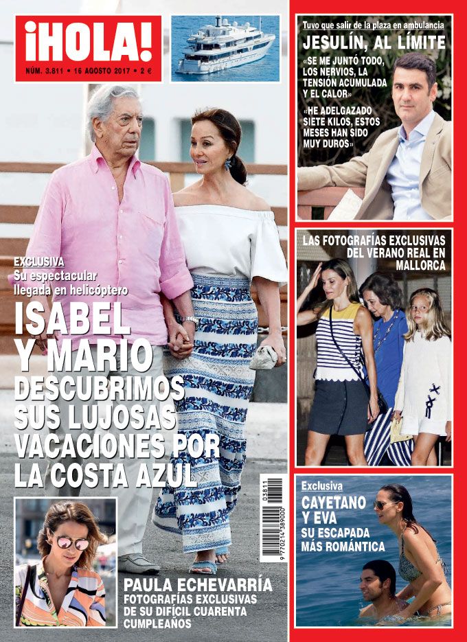 Isabel Preysler y Mario Vargas Llosa, vacaciones en la Costa Azul