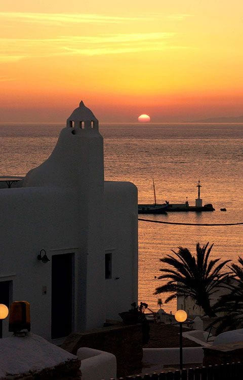 Mikonos-atardecer