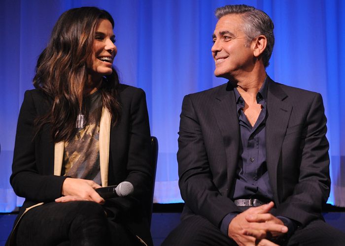 George Clooney y Sandra Bullock