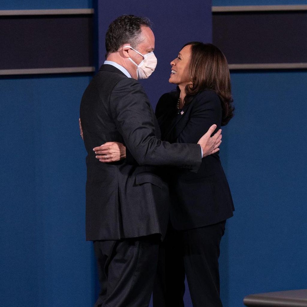 kamala harris y su esposo