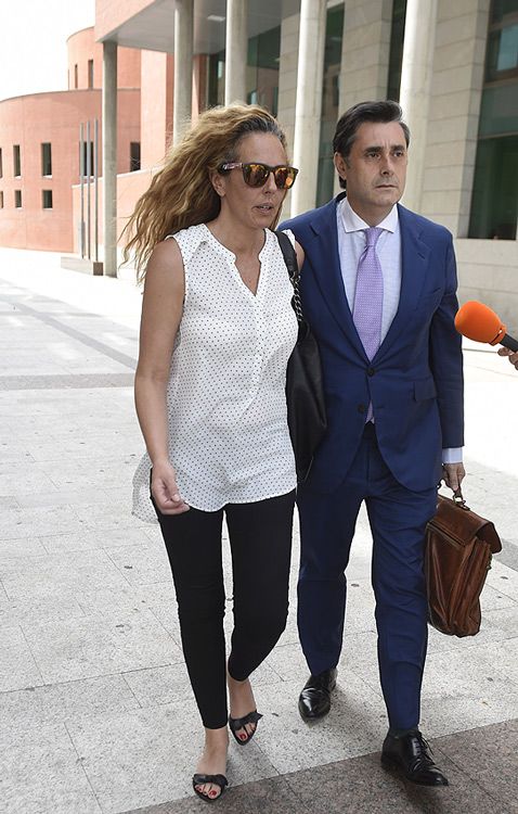 Rocío Carrasco y su abogado